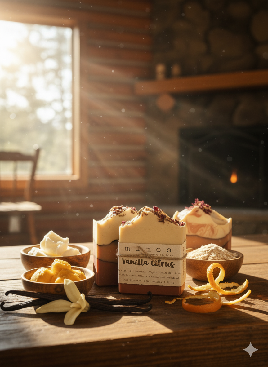 Vanilla Citrus Artisan Soap