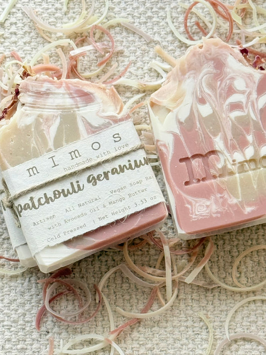 Patchouli Geranium Soap Bar