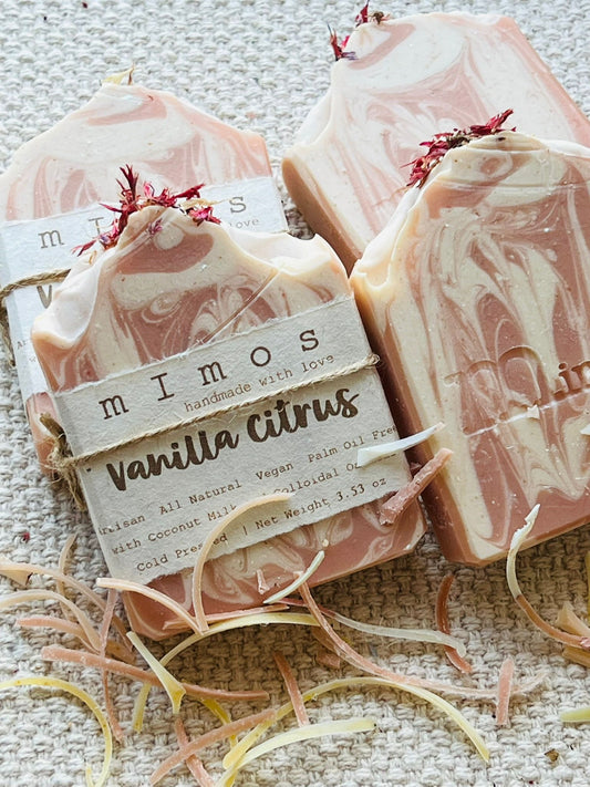 Vanilla Citrus Artisan Soap