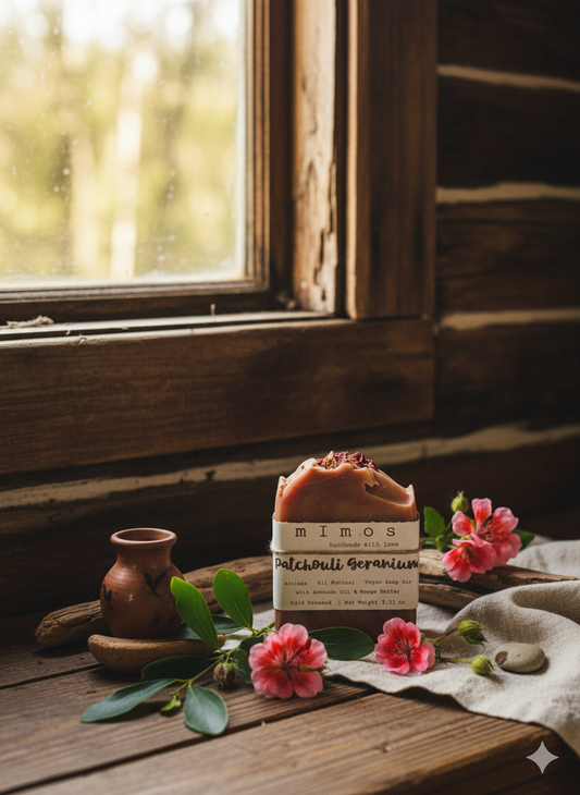 Patchouli Geranium Artisan Soap