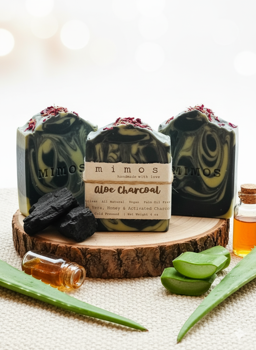 Aloe Charcoal Soap
