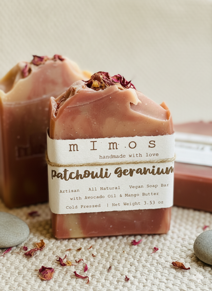 Patchouli Geranium Artisan Soap