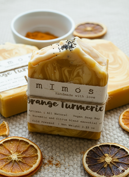 Orange Turmeric Soap Bar