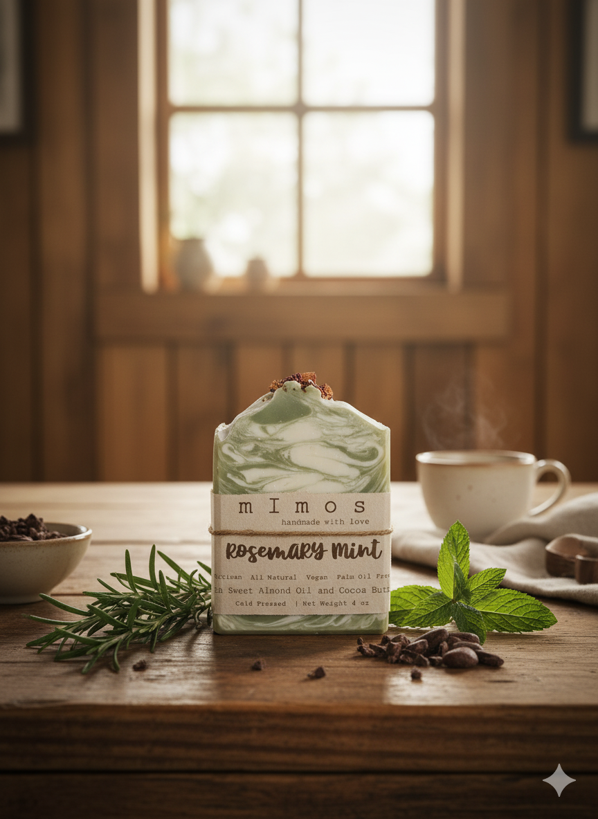 Rosemary Mint Artisan Soap